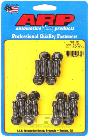 Bilde av SB Chevy hex .875 UHL header bolt kit