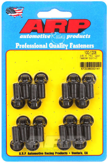 Bilde av 3/8 X .750" 12pt header bolt kit