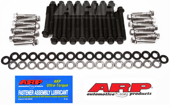 Bilde av SB Chevy OEM SS hex head bolt kit OUTER ROW ONLY