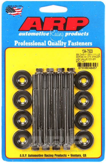 Bilde av SB Chevy GENIII/IV LS Series w/.375 spacer hex valve cover bolt kit