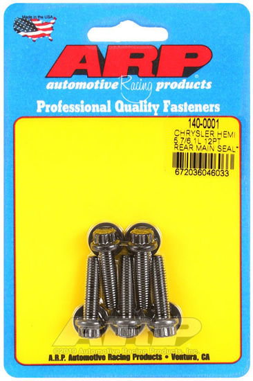 Bilde av Chrysler hemi 5.7/6.1L 12pt rear main seal plate bolt kit