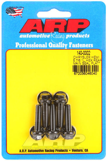 Bilde av Chrysler hemi 5.7/6.1L hex rear main seal plate bolt kit