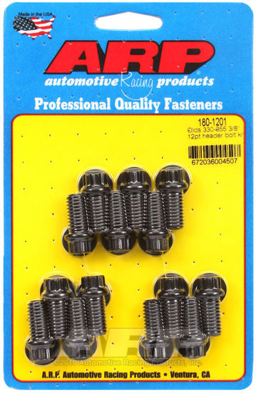 Bilde av Olds 330-355 3/8" 12pt header bolt kit