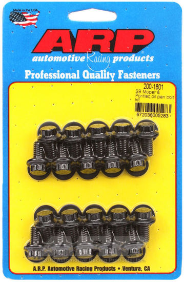 Bilde av SB Mopar & Pontiac oil pan bolt kit