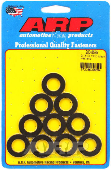 Bilde av 9/16 ID 1.00 OD black washers