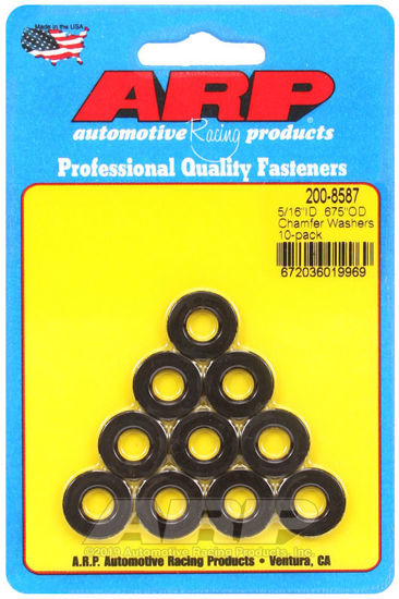Bilde av 5/16 ID   .675 OD chamfer washers