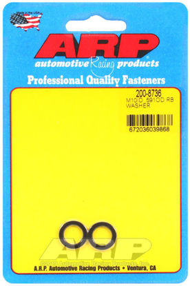 Bilde av M10 ID .591 OD black washers