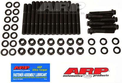 Bilde av BB Chevy Dart Big "M" 4-bolt cast iron caps stud kit
