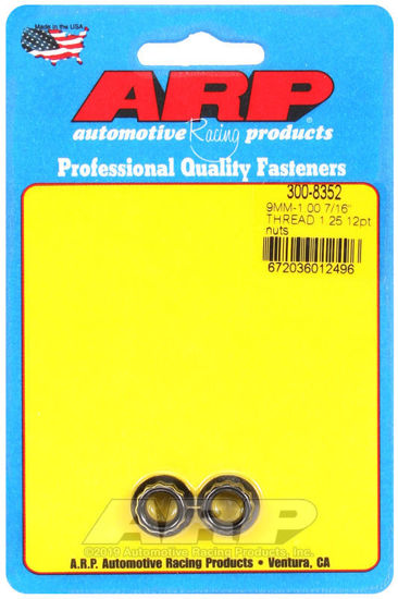 Bilde av M9 x 1.25  12pt nut kit