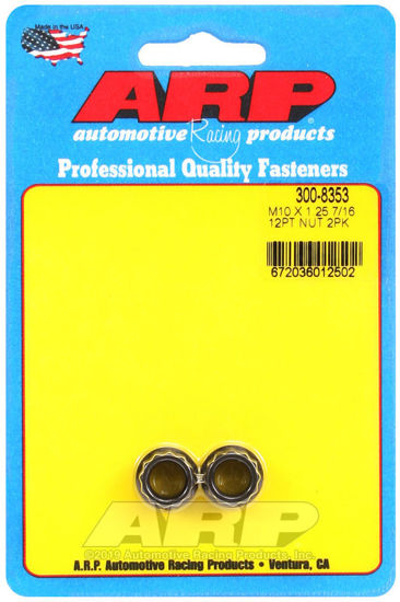Bilde av M10 x 1.25  12pt nut kit