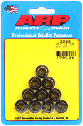 Bilde av M8 x 1.00 12pt nut kit