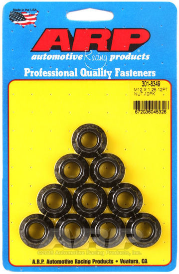 Bilde av M12 X 1.25 12pt nut kit