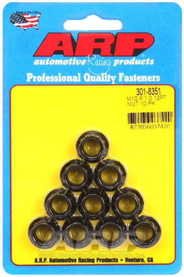 Bilde av M10 X 1.0 12pt nut kit
