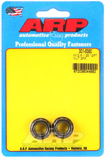 Bilde av M12 X 1.25 (5/8 wr) 12pt 2pc nut kit