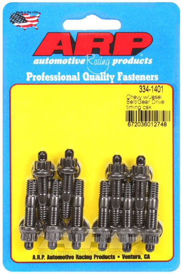 Bilde av Chevy, w/Jesel belt or gear drive, front cover stud kit