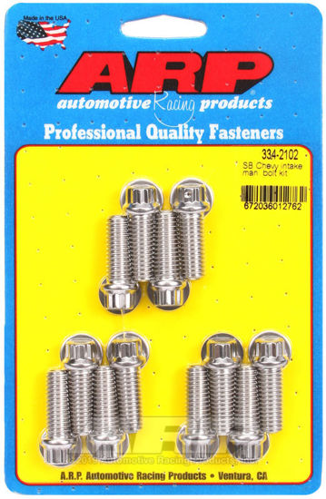 Bilde av SB Chevy intake manifold bolt kit