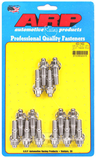 Bilde av 3/8 x .750 SS 12pt header stud kit