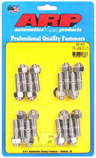 Bilde av BB Chevy 3/8 hex SS header stud kit