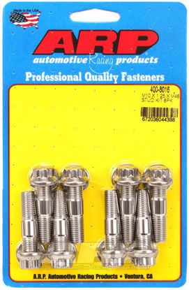 Bilde av M10 X 1.25 X 48mm broached stud kit 8pcs