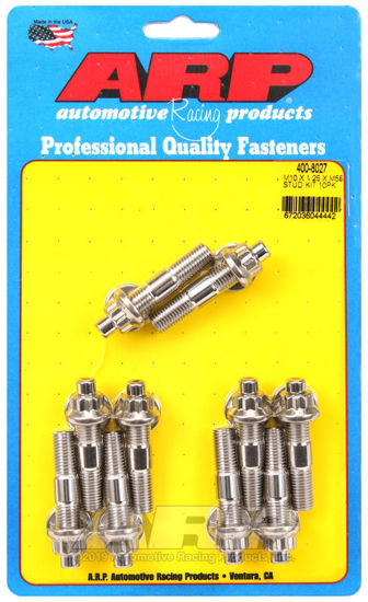 Bilde av M10 X 1.25 X 55mm broached stud kit 10pcs