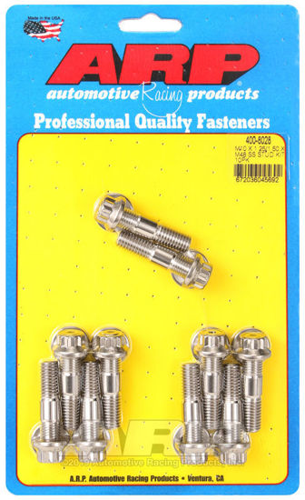 Bilde av M10 X 1.25/1.50 X 48mm broached stud kit 10pcs