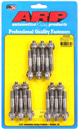 Bilde av M8 X 1.25 X 57mm broached stud kit - 16pcs