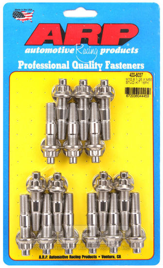 Bilde av M10 X 1.25 X 55mm broached stud kit 16pcs