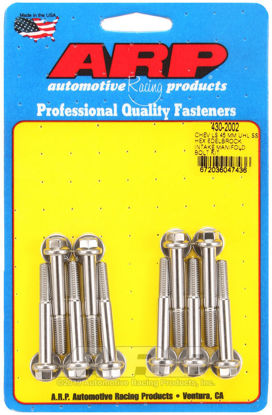 Bilde av Chevy LS 45mm UHL hex Edelbrock intake manifold bolt kit