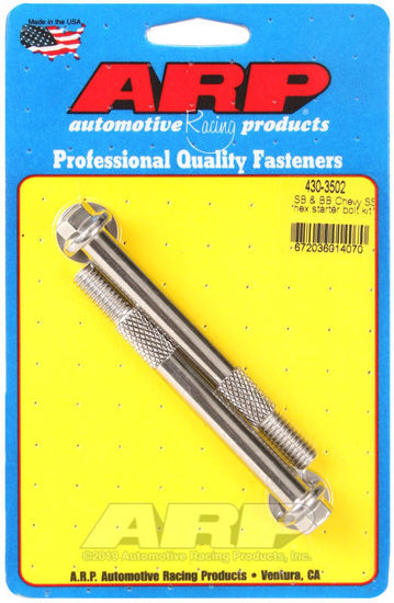 Bilde av SB & BB Chevy 3/8 hex SS pro stock & hi-torque starter bolt kit