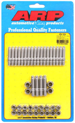 Bilde av Ford 302/351W oil pan stud kit, w/side rail