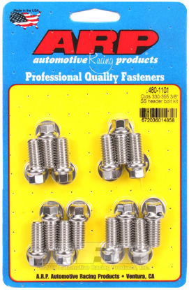 Bilde av Olds 330-455 3/8" SS header bolt kit