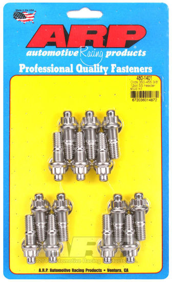 Bilde av Olds 350-455 3/8" 12pt SS header stud kit