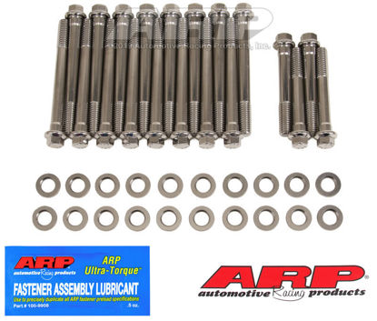 Bilde av Oldsmobile 350-455 7/16" SS hex head bolt kit