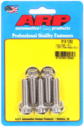 Bilde av 3/8-16 x 1.250 12pt SS bolts
