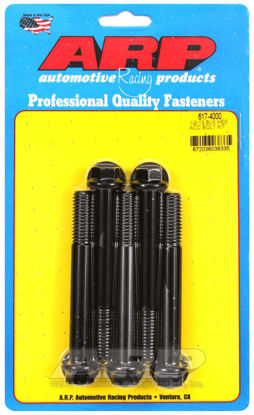 Bilde av 1/2-13 x 4.000 hex black oxide bolts