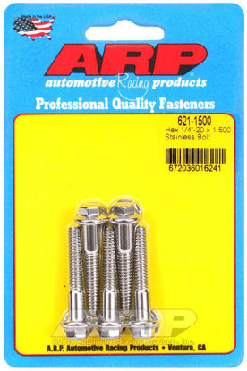 Bilde av 1/4-20 x 1.500 hex SS bolts