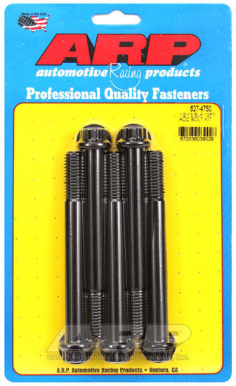 Bilde av 1/2-13 x 4.750 12pt black oxide bolts