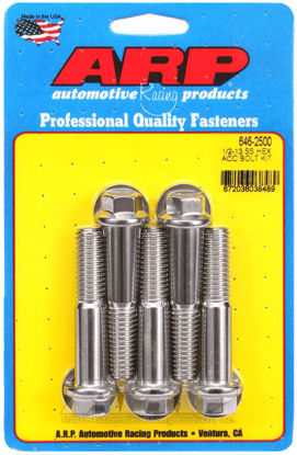 Bilde av 1/2-13 X 2.500 hex SS bolts