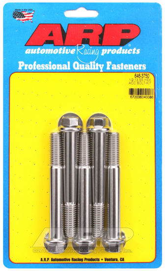 Bilde av 1/2-13 x 3.750 hex SS bolts
