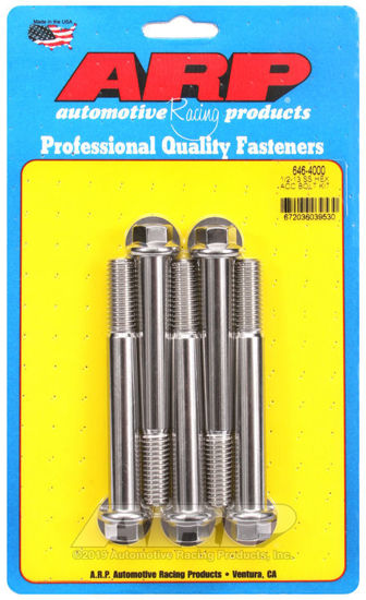 Bilde av 1/2-13 x 4.000 hex SS bolts