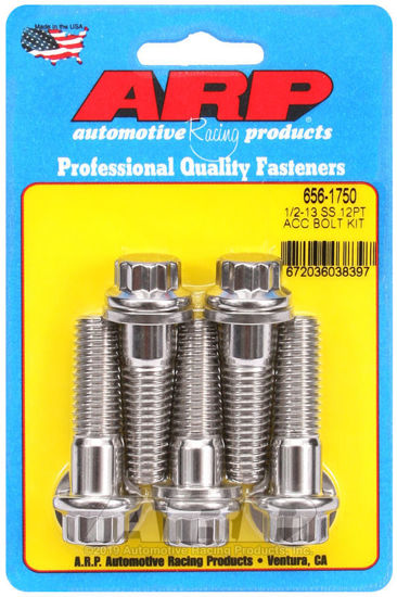 Bilde av 1/2-13 x 1.750 12pt SS bolts