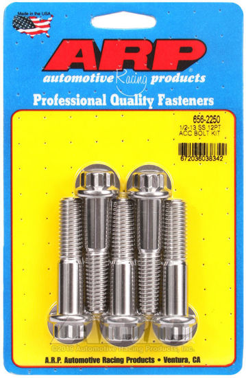 Bilde av 1/2-13 x 2.250 12pt SS bolts