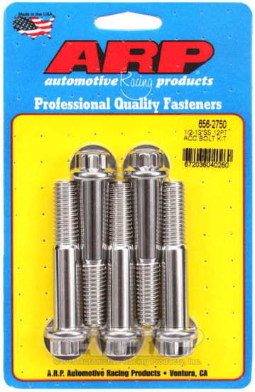 Bilde av 1/2-13 x 2.750 12pt SS bolts