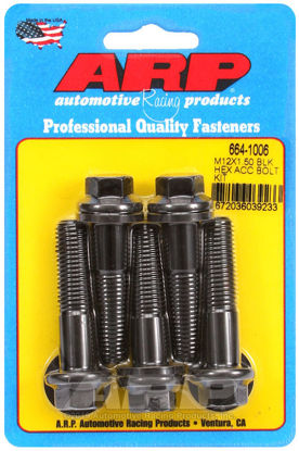 Bilde av M12 x 1.50 x 50 hex black oxide bolts