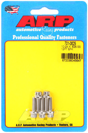 Bilde av 10-24 x .625 12pt SS bolts