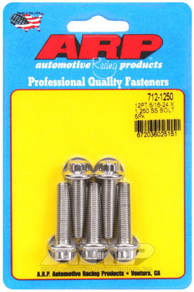 Bilde av 5/16-24 x 1.250 12pt SS bolts