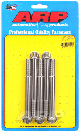 Bilde av 7/16-20 x 4.250 12pt SS bolts
