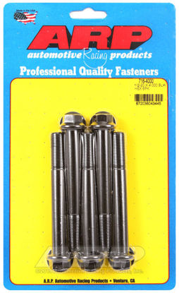 Bilde av 1/2-20 x 4.000 hex black oxide bolts