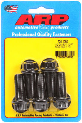 Bilde av 1/2-20 x 1.250 12pt black oxide bolts