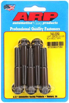 Bilde av 3/8-24 x 2.250 12pt black oxide bolts